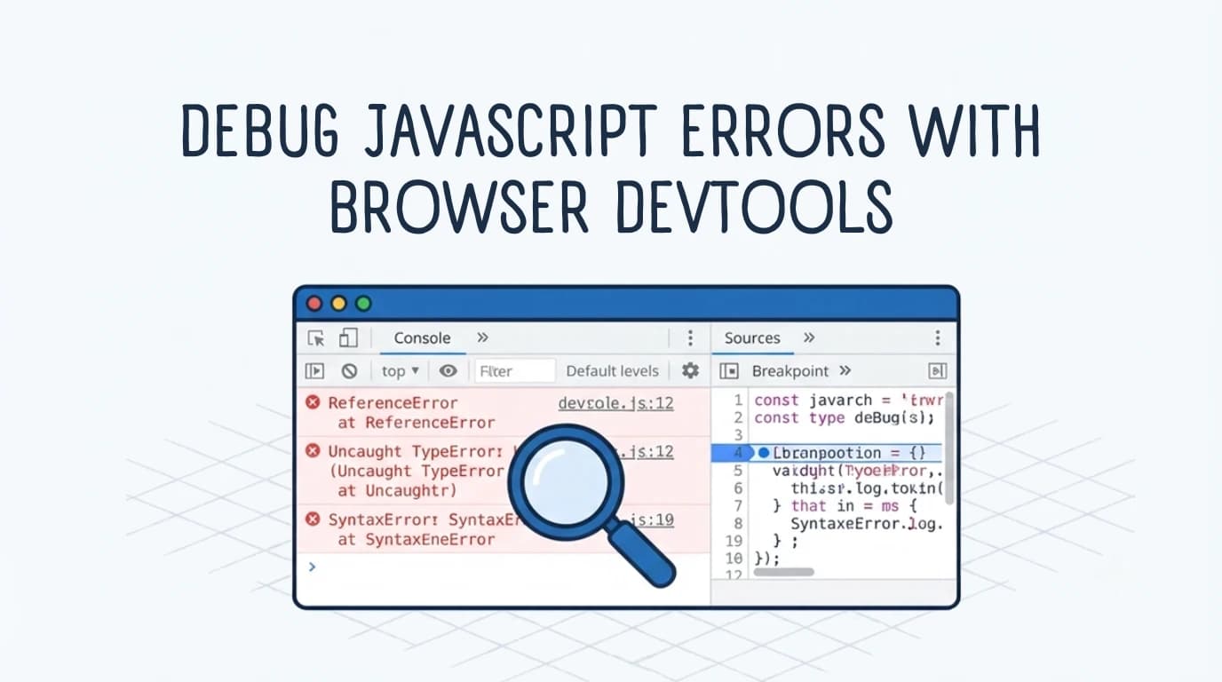 Debug JavaScript Errors With Browser DevTools