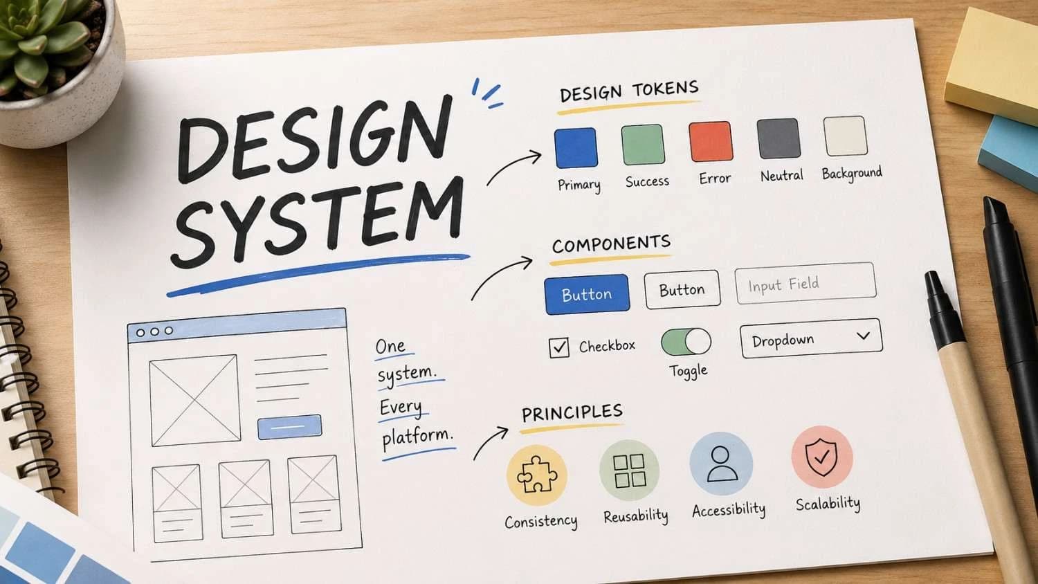 How to Build a Scalable Design System That Lasts