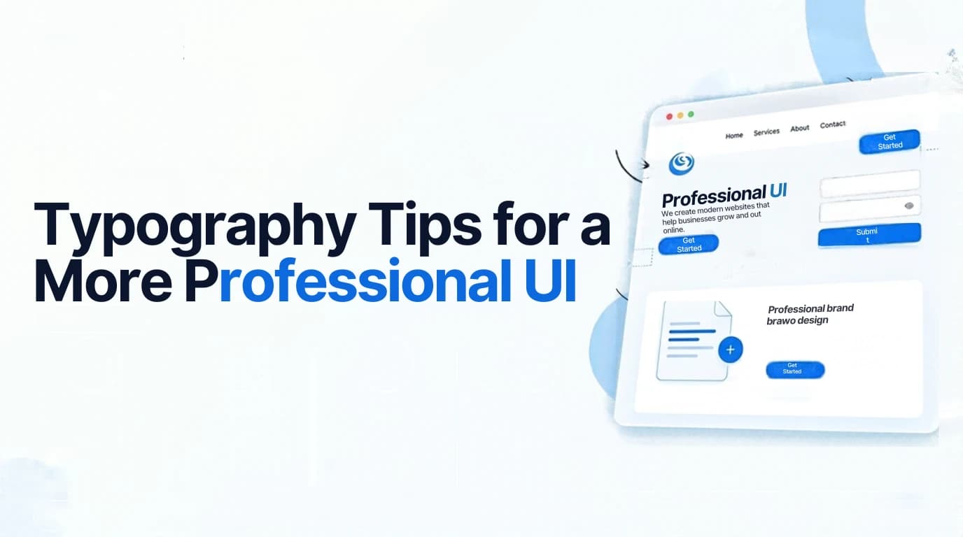 Typography Tips for a More Professional UI