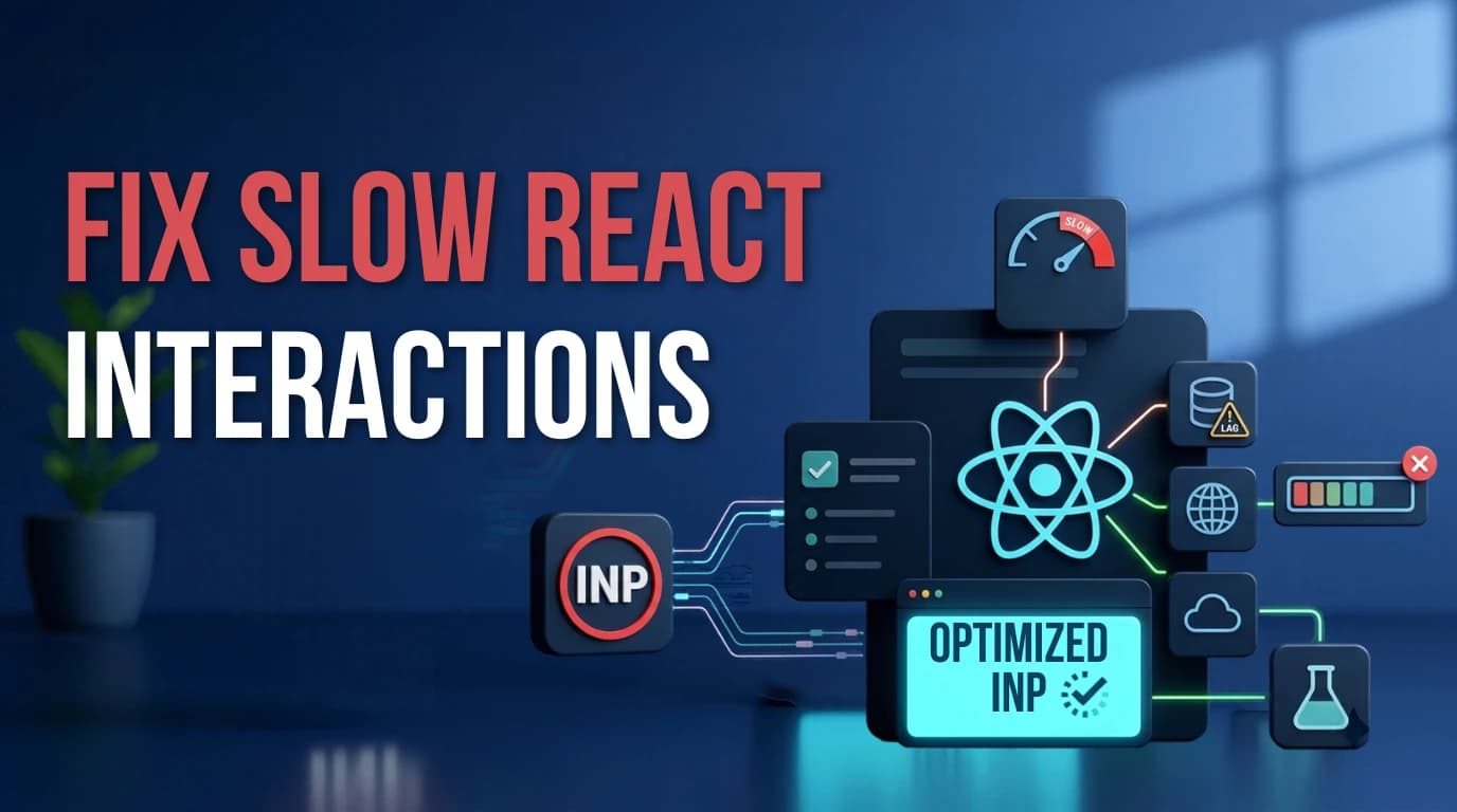 Fix Slow React Interactions With INP